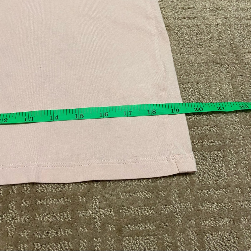{Everlane} The Box-Cut Tee in Essential Cotton | Light Peach ~ Size Medium - Picture 10 of 15